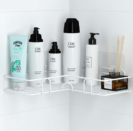 Sleek Triangle Shower Shelf