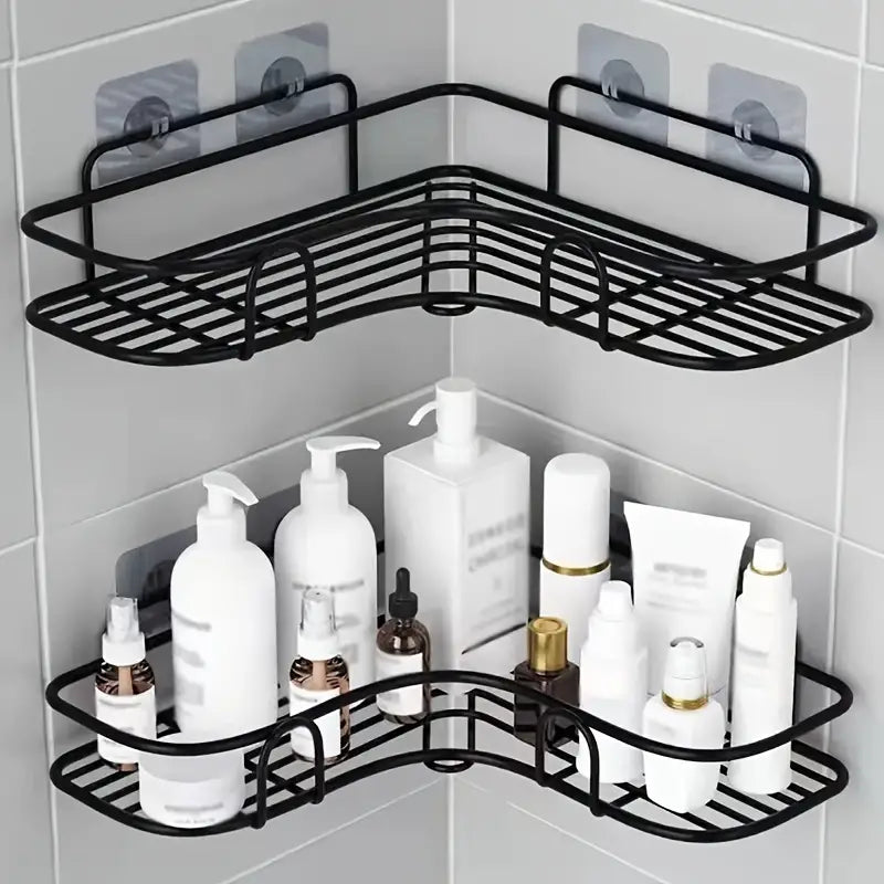Sleek Triangle Shower Shelf