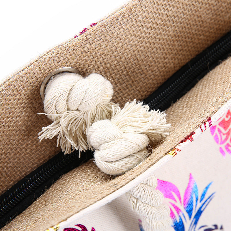 Tropical Pineapple Eco Tote