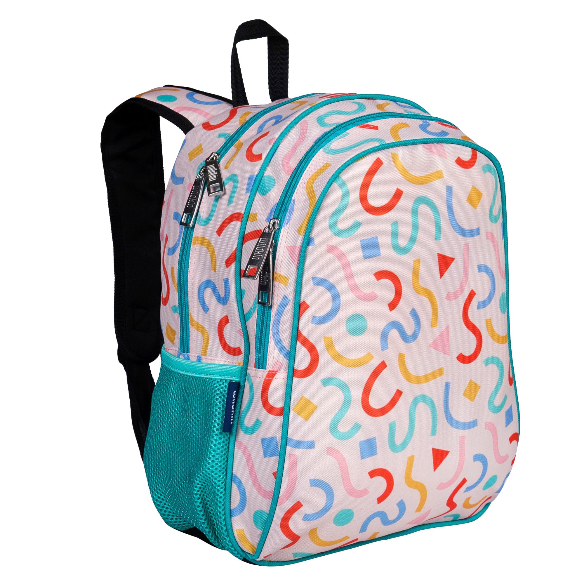 Wildkin 15-Inch Kids Backpack for Boys & Girls Perfect for Early Elementary Backpack for Kids Features Padded Back & Adjustable Strap Ultimate Backpack for School & Travel (Confetti Peach)