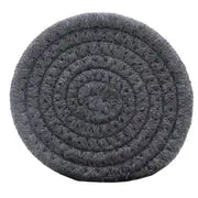 Artisan Woven Cotton Coasters - Highly Absorbent