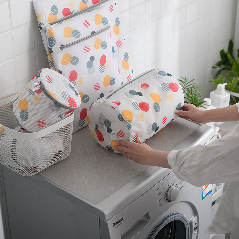 Printed Foldable Laundry Bag for Bras and Delicates