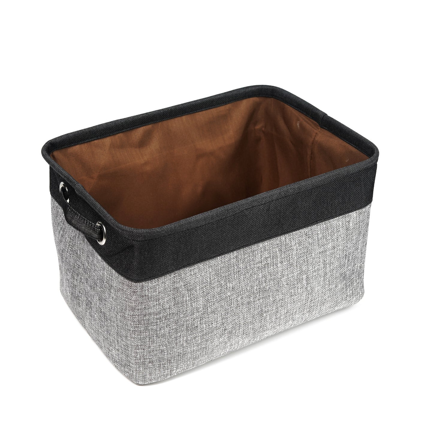 Compact Cotton Linen Organizer Box
