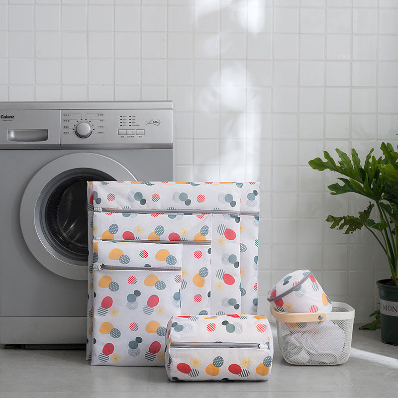 Printed Foldable Laundry Bag for Bras and Delicates