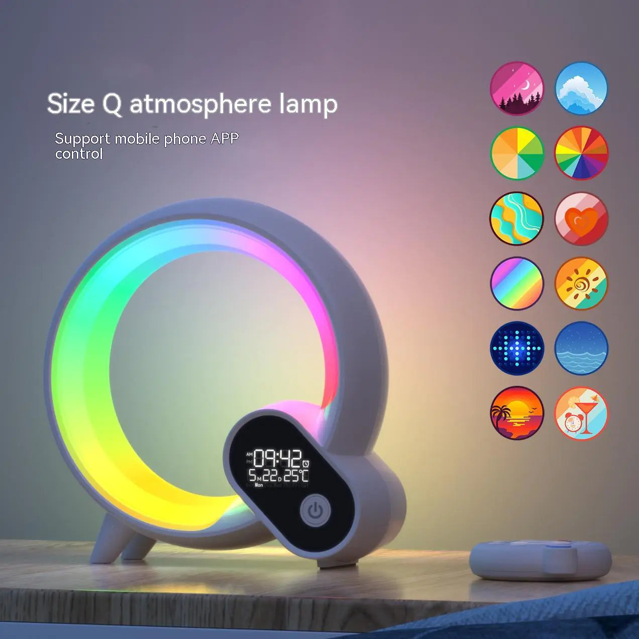 Sunrise alarm clock