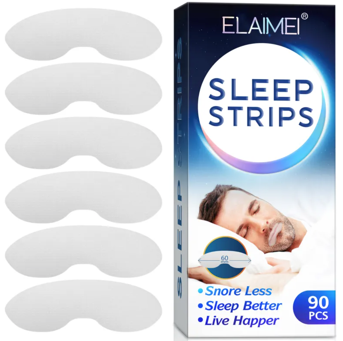 Anti-Snoring Mouth Tape – Promote Better Sleep