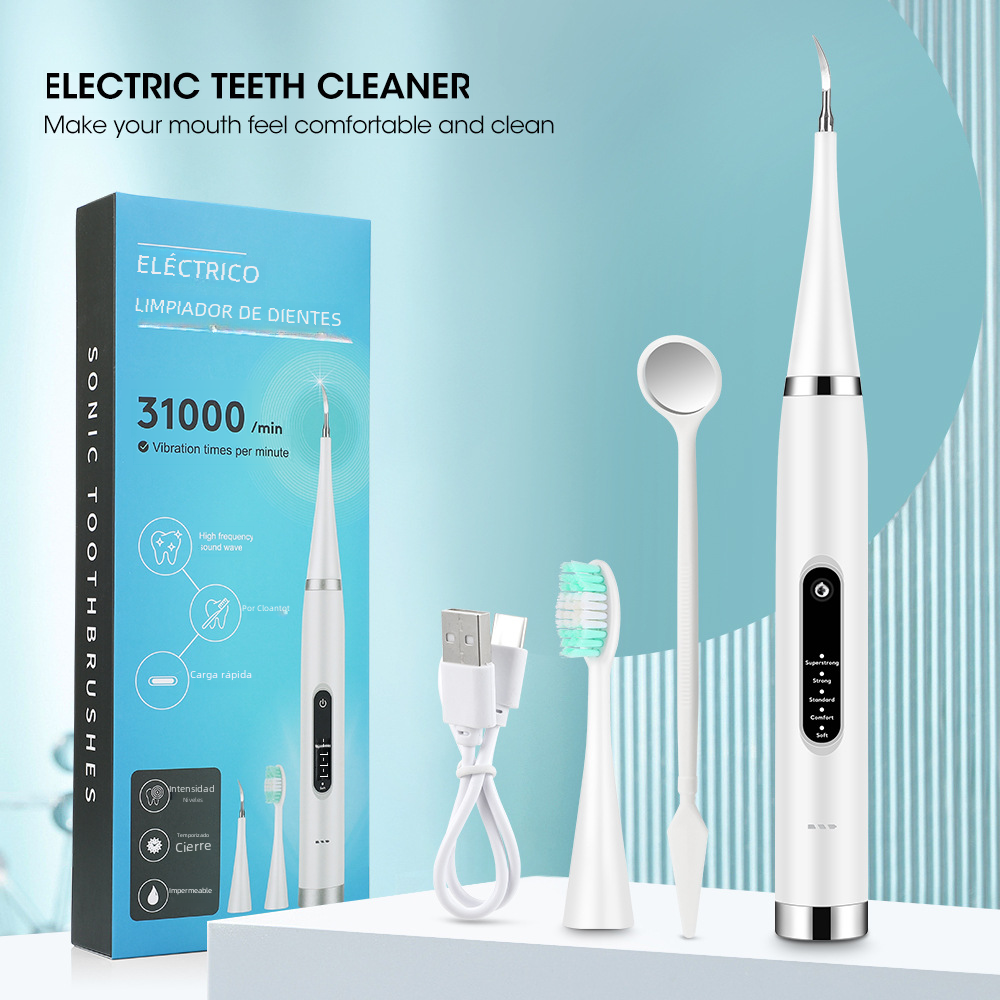 Travel-Ready Electric Toothbrush & Cleaner Kit