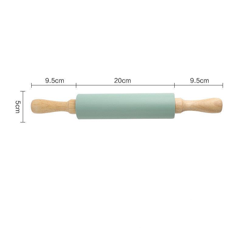 Sturdy Grip Rolling Pin & Expansive Baking Mat
