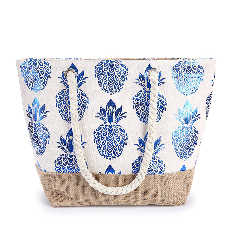 Tropical Pineapple Eco Tote