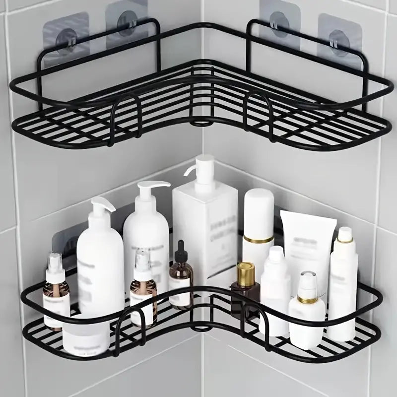 Sleek Triangle Shower Shelf