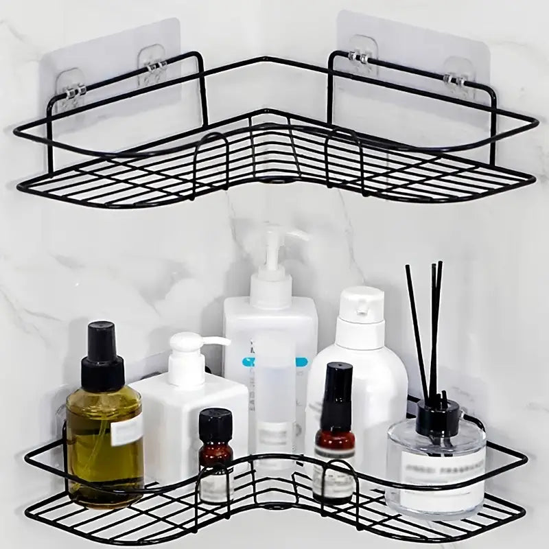 Sleek Triangle Shower Shelf