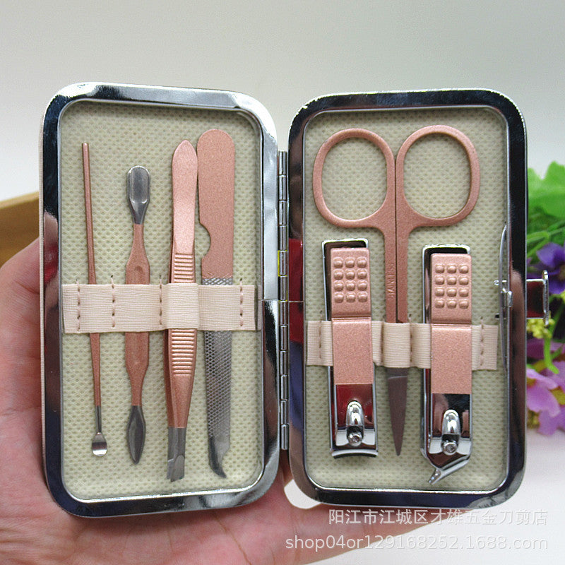 18-Piece Deluxe Nail Grooming Kit with Stainless Steel Scissors