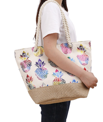 Tropical Pineapple Eco Tote