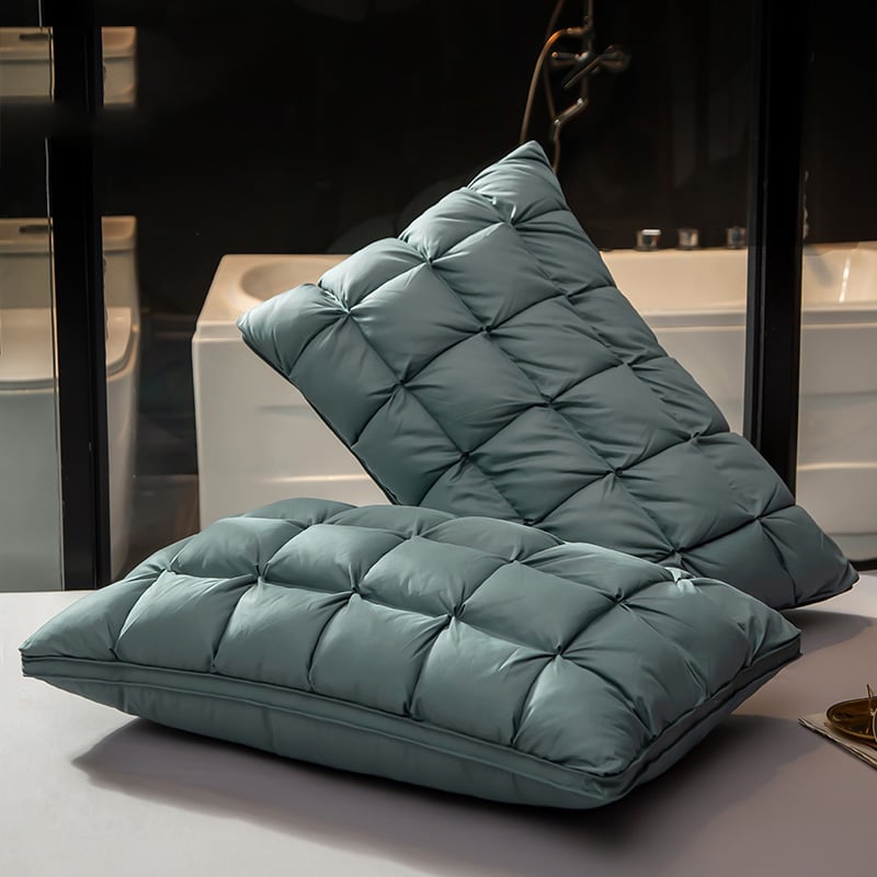 Luxury Goose Down Pillow - Single & Double Sized