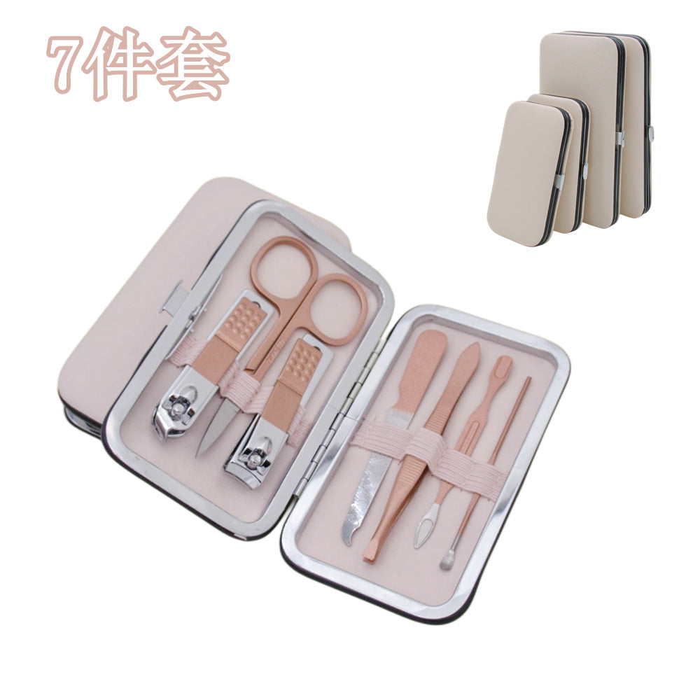 18-Piece Deluxe Nail Grooming Kit with Stainless Steel Scissors