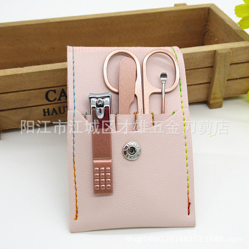 18-Piece Deluxe Nail Grooming Kit with Stainless Steel Scissors