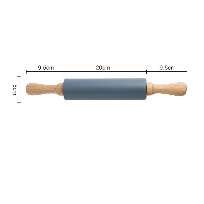 Sturdy Grip Rolling Pin & Expansive Baking Mat