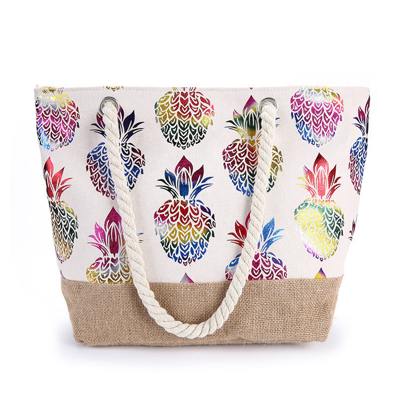 Tropical Pineapple Eco Tote